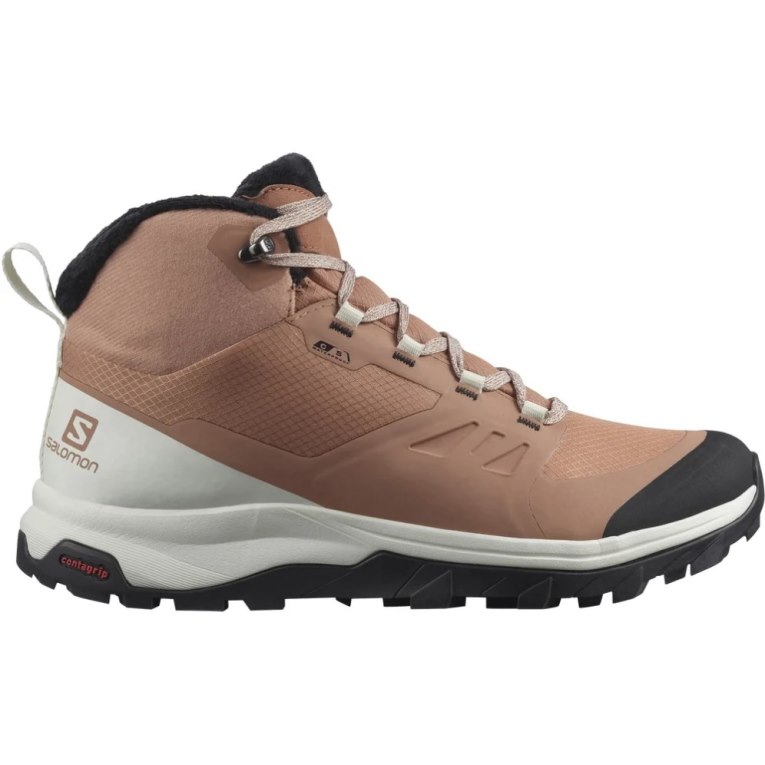 Salomon Outsnap CSWP Women\'s Winter Boots Brown | CA 62P49